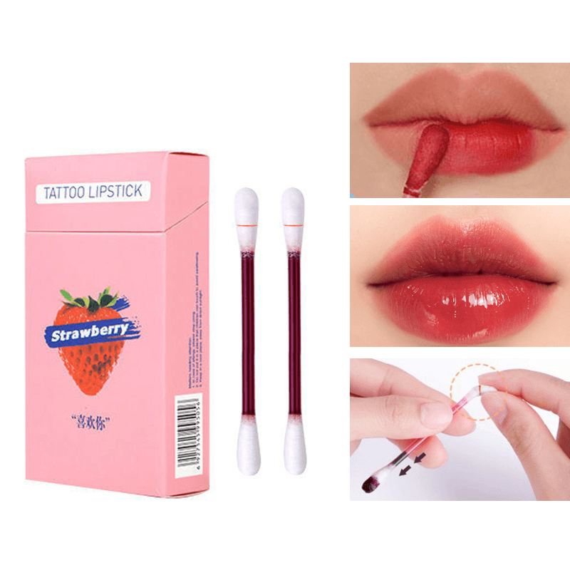 Lip Tint em Cotonete - Click Top Store